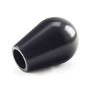 6mt Teardrop Knob, Black