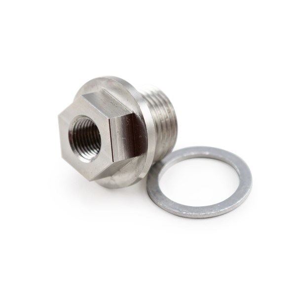 M18 To 1/8NPT Oil Temperature Sensor Adapter