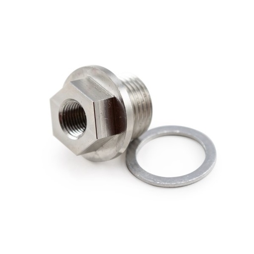 [M18NPT] M18 To 1/8NPT Oil Temperature Sensor Adapter